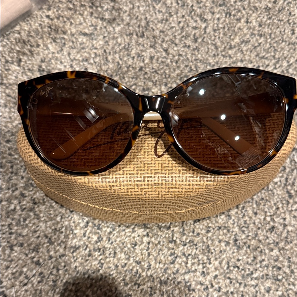 Maui Jim Tortoise Brown Sunglasses
